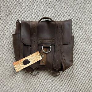 Classic Brown Leather Men's Bag